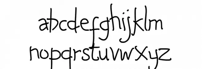 Queenity Font LOWERCASE