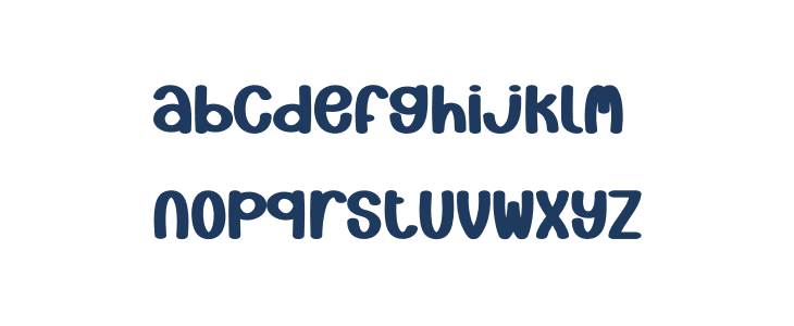 Queens Beach Lowercase