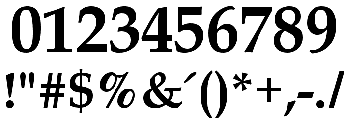 Queens Park Bold Font OTHER CHARS