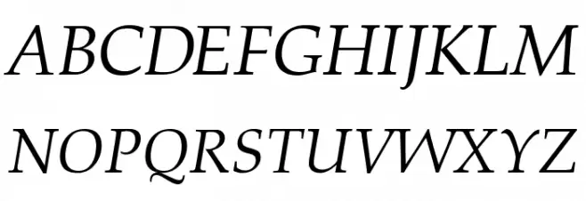 Queens Park Italic Fonte MAIÚSCULAS