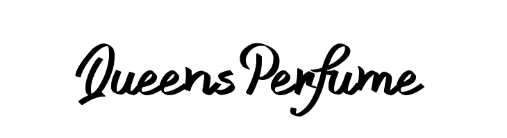 Queens Perfume  フリーフォントのダウンロード