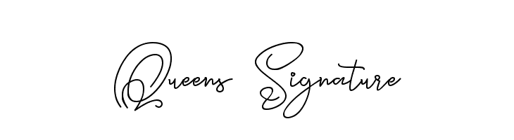Queens Signature  Fuentes Gratis Descargar