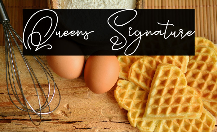 Queens Signature Example 1
