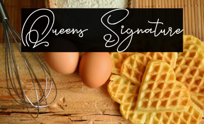 Queens Signature Example 1