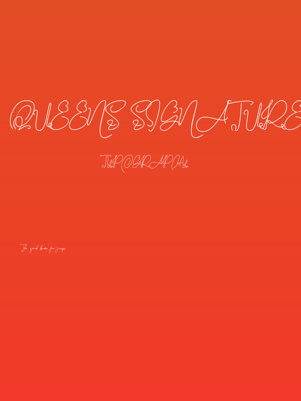 Queens Signature Poster