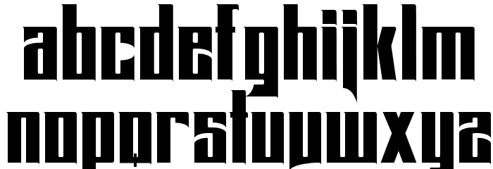 QueensSquare Font LOWERCASE
