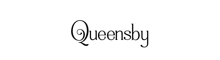 Queensby  フリーフォントのダウンロード