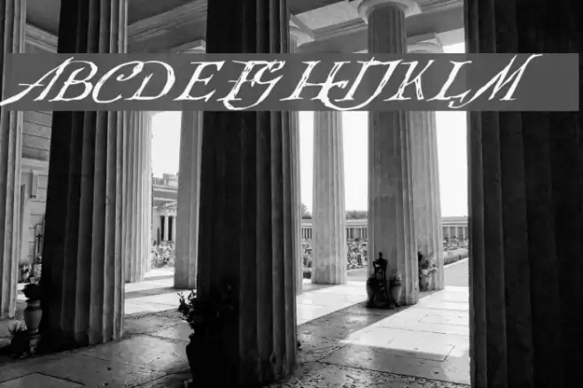 Queensland Шрифта examples