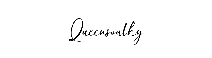 Queensouthy  免费字体下载