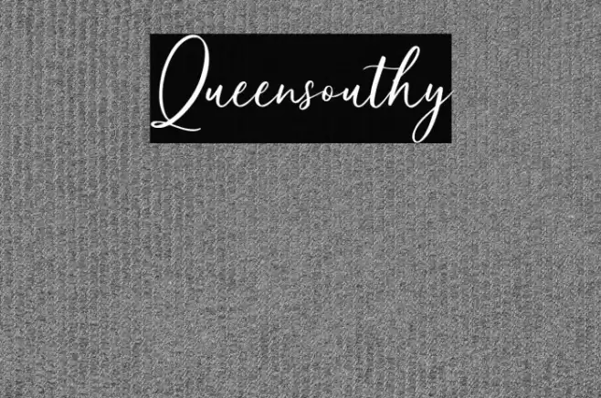 Queensouthy Font examples