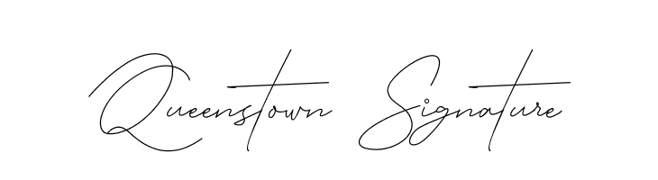Queenstown Signature  baixar fontes gratis
