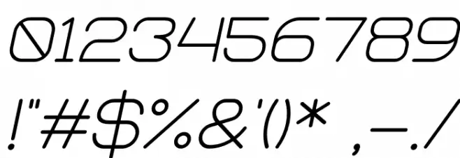 Queental Font OTHER CHARS