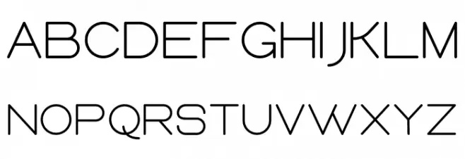 Queental 字体 大写