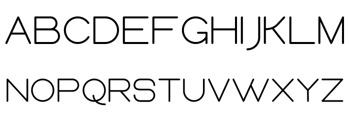 Queental Font LOWERCASE