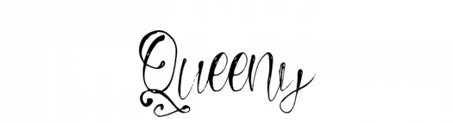 Queeny  les polices de caractères gratuit tlcharger