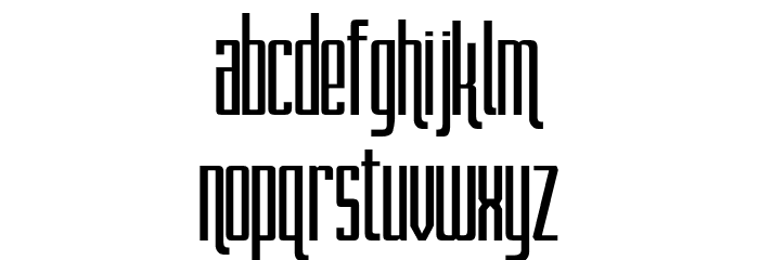 Queeny Font LOWERCASE