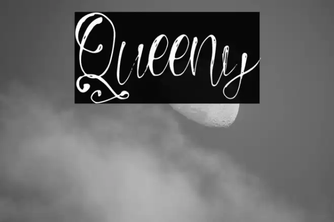 Queeny Font examples