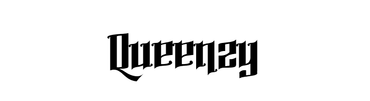 Queenzy  les polices de caractères gratuit tlcharger