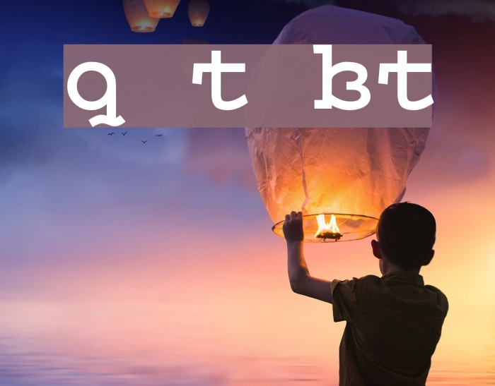 Queer Theory BoldTrial Schriftart examples
