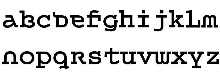 Queer Theory BoldTrial Schriftart Kleinbuchstaben