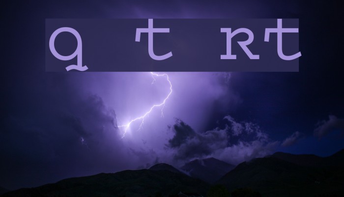 Queer Theory RegularTrial Font examples