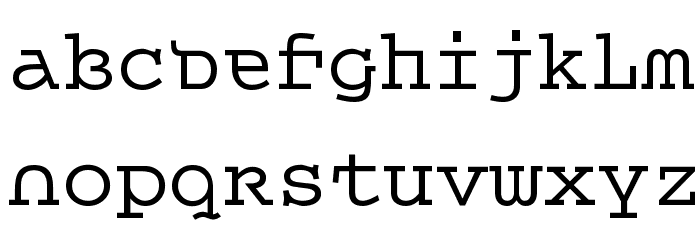 Queer Theory Font LOWERCASE