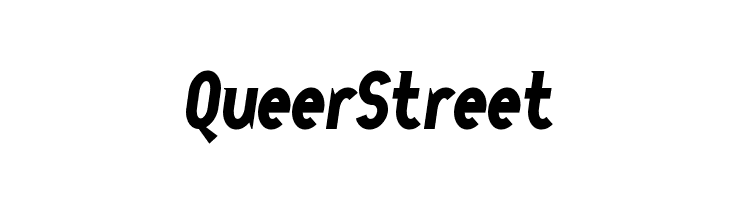 QueerStreet Font