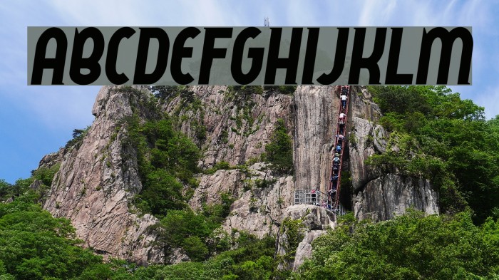QueerStreet Font examples