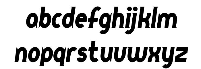 QueerStreet Font LOWERCASE
