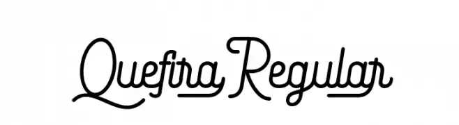 Quefira Regular  Frei Schriftart Herunterladen