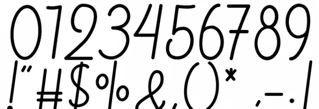 Quefira Regular Font OTHER CHARS