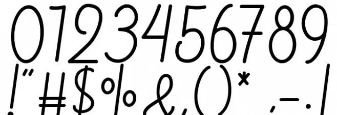 Quefira Regular Font OTHER CHARS