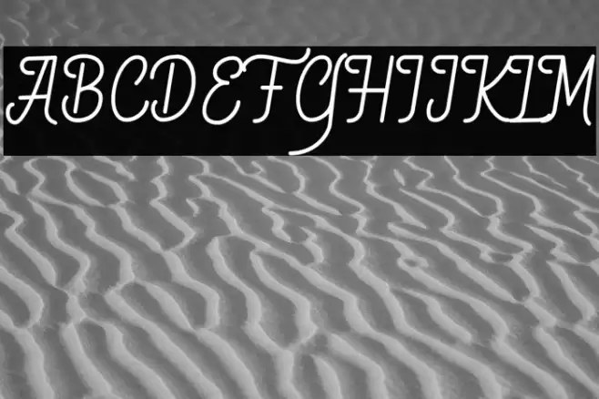 Quefira Regular Font examples