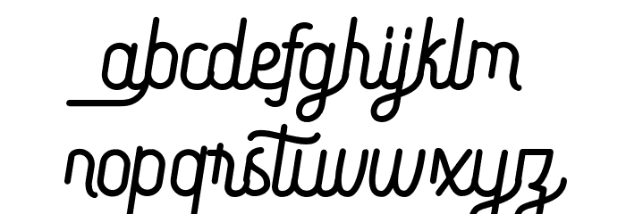 Quefira Regular Font LOWERCASE