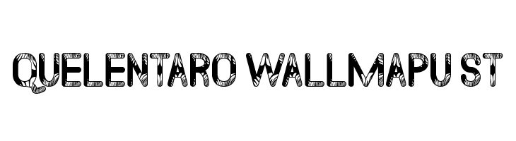 Quelentaro Wallmapu St  Fuentes Gratis Descargar