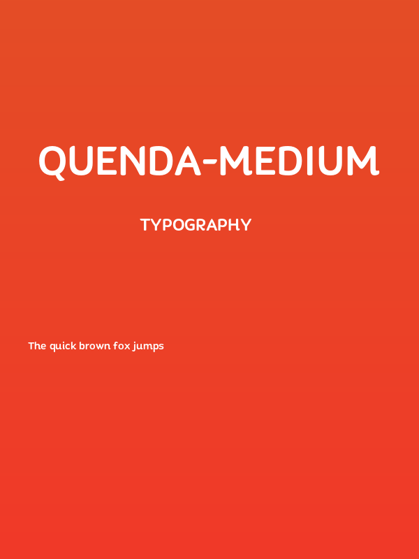 Quenda-Medium Poster