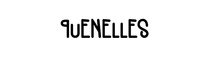 Quenelles Font