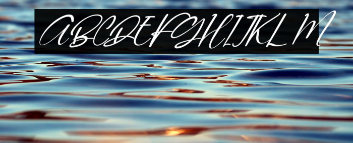 Quenitha Italic Example 1