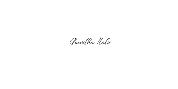 Quenitha Italic Logo