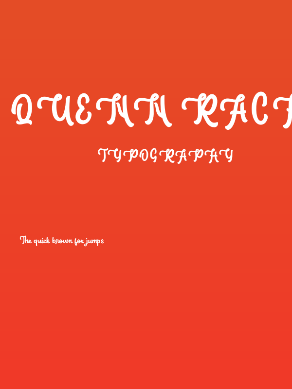 Quenn RachaellDemo Poster