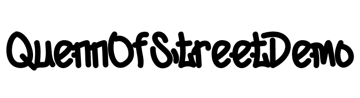 QuennOfStreet Demo  baixar fontes gratis