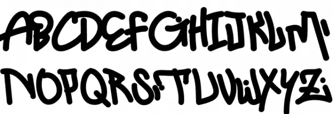 QuennOfStreet Demo Schriftart Groß