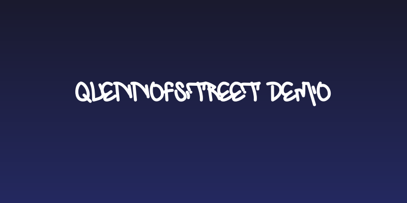 QuennOfStreet Demo Social Header