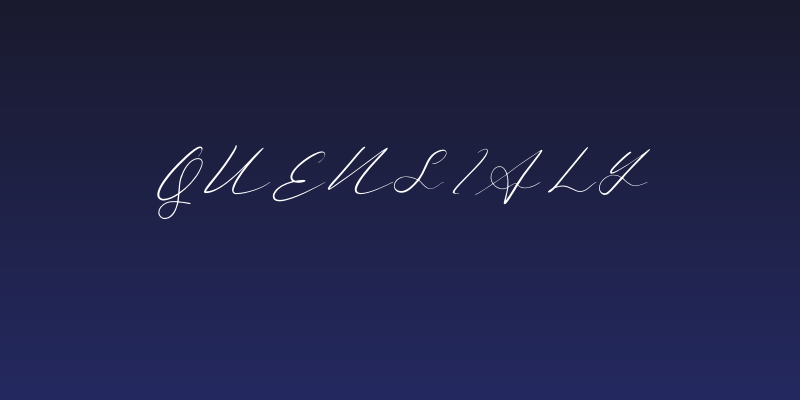 Quensialy Social Header