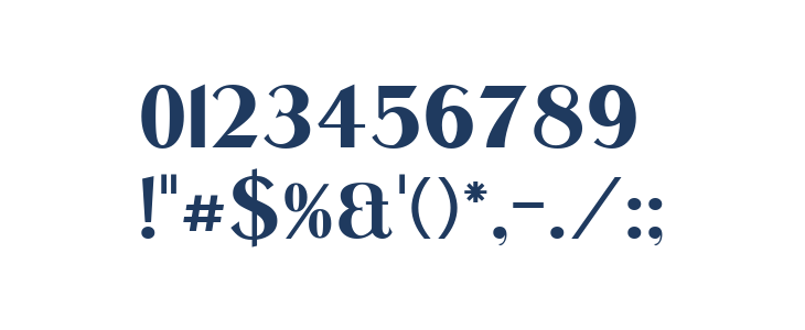 Quentell CF Bold Regular Other Characters