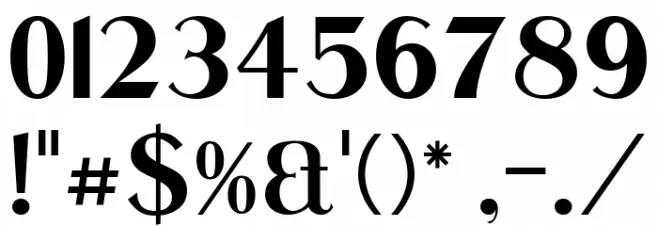 Quentell CF SemiBold Regular Font OTHER CHARS