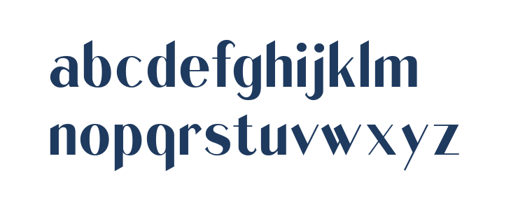 Quentell CF SemiBold Regular Lowercase