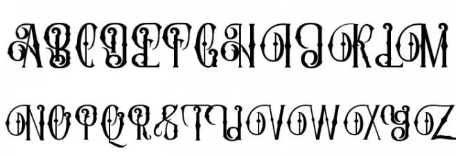 Quentes Fleur Шрифта ВЕРХНИЙ