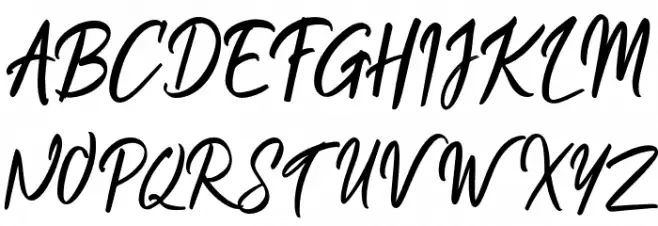 QuentsaDemo Font UPPERCASE