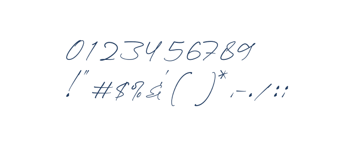 Quenttine Signature Regular Other Characters